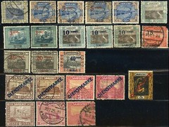 SAAR Postage Stamp Collection 1920-23 Used Mint LH