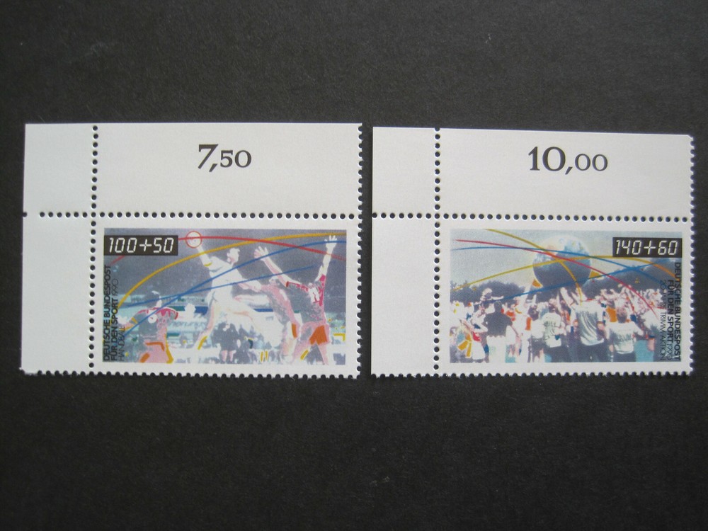 Bundle MiNr. 1449-1450 Corner margin mint** (F 711)