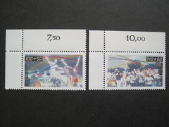 Bundle MiNr. 1449-1450 Corner margin mint** (F 711)