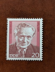 Germany DDR 1974 MNH Celebrities. 133F