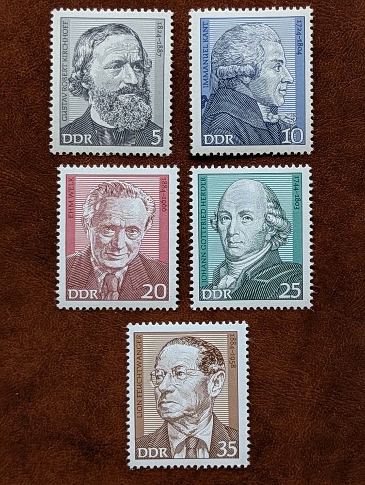 Germany DDR 1974 MNH Celebrities. 133F