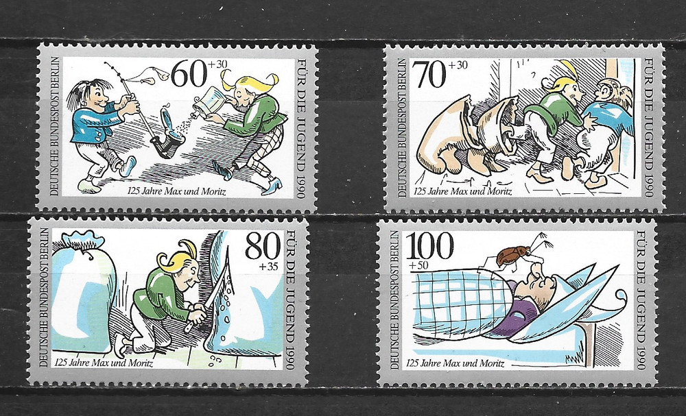 GERMANY – BERLIN – 1990 Youth Welfare – MINT SET..