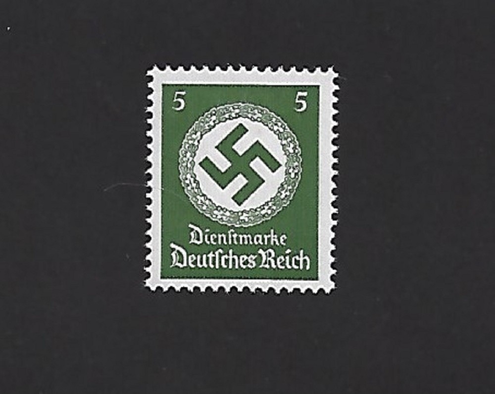 MNH stamp Sc 094 1942 PF05 Large Swastika Third Reich era Germany Official