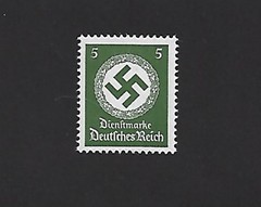 MNH stamp Sc 094 1942 PF05 Large Swastika Third Reich era Germany Official