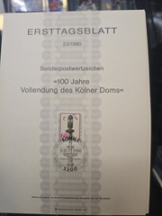 Germany 1980 complete year in ERSTTAGSBLATT (26 SETS) in perfect condition