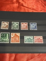 Deutsches Reich. 8 different stamps. 4 Used, 4 Mint/Nh/OG.
