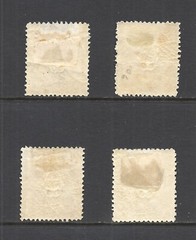 SAXONY SCOTT 16 x 4 MH VF – 1863 1/2ng ORANGE ISSUE – COAT OF ARMS