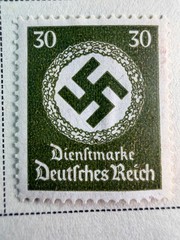 Germany 12 Stamps 4 wi/RARE CXL 1942 Scott Catalog O92-O103 „Official“-Complete