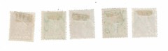 GERMANY Stamps Bavaria 10pf 15pf Overprint Deutfches Reich Used 1920