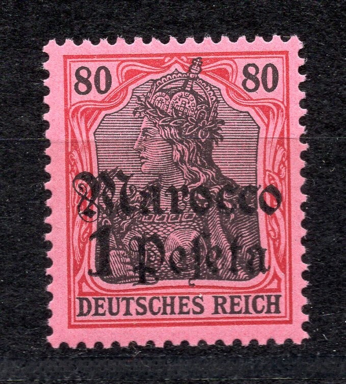 Offices in Morocco 1905, Mi. # 29, MNH, Morocco „CC“, exp. Bothe, superb, no wmk