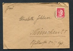 German Reich WW II : Cover from 1942 with Hitler Stamp – Moosham – used