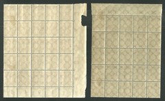 Vintage 1922-23 Germany Scott #224 225 & 227 Lot of 3 Blocks of 25 Stamps