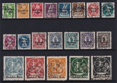 Germany-Bavaria Used Stamps Sc#256-279