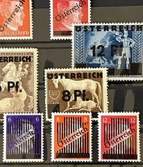 AUSTRIA – DEUTSCHES REICH WWII – 1945, Wiener Aushilfsausgabe, Overprint – MNH