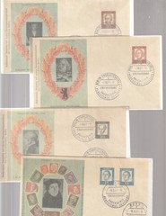 1950-60’S Lot of 19 Germany FDC “Bedeutende Deutsche” Series First Day Cover