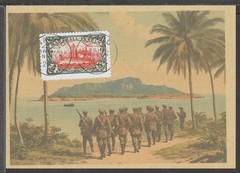 ✔️ Deutsches Reich Colonies 1910 Marshall Islands RARE POSTCARD – REPRODUCTION