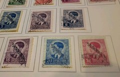 Germany WWII Military Serbia Serbien Collection Lot On Pages Mnh Mh Used