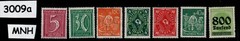 MNH stamps GERMANY Pre 1930 Empire Republic Includes Overprints #3009a