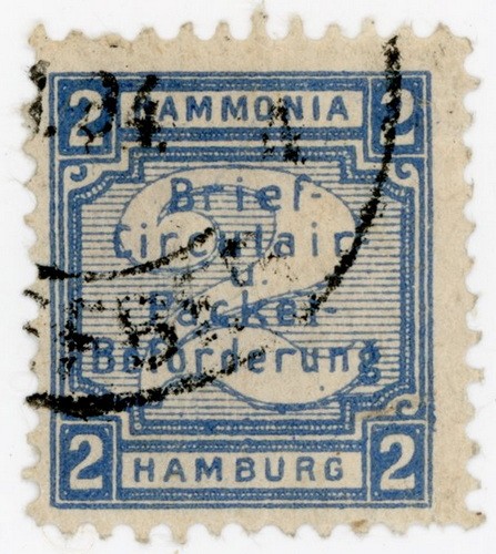 (I.B) Germany Local Post : Hamburg 2pf