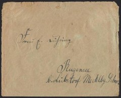 GERMANY 1923 POST HORN ISSUES TIED MALCHOW TO MECHLBURY