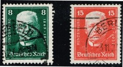 Germany Scott # B19-22 used, VF