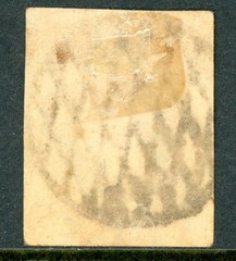 Germany States 1851 Saxony 1 ngr Black/Rose Scott #5 VFU L174