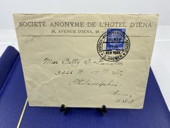 8/9 1935 Germany Catapult Cover (One of the Last) SS Bremen Seapost To New York