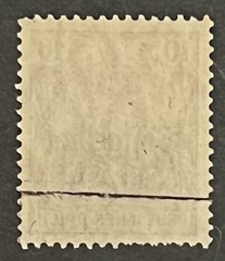 Travelstamps: Germany Overprint Stamps – 10pf Upper East Postal Area Mint MOGH