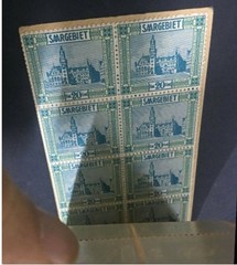 Saar FREIMARKENHEFTCHEN(stamp booklet) 1924