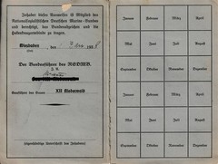 Lot Stamp Germany Revenue WWII 3rd Reich Marine Stamp Card Book Scarce