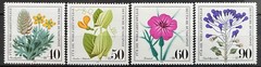 Germany Stamps – Endangered Wild Flowers_1980 – MNH.