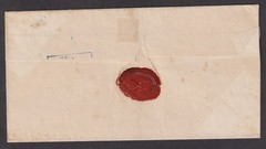 Oldenburg 1Gr franked folded cover GROSSENMEER in Box in bleu