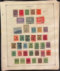 Germany, DDR, & German States Stamp Collection Album Pages Mint & Used ZAYIX
