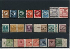 Germany, Deutsches Reich, Nazi, liquidation collection, stamps, Lot,used (BD 38)