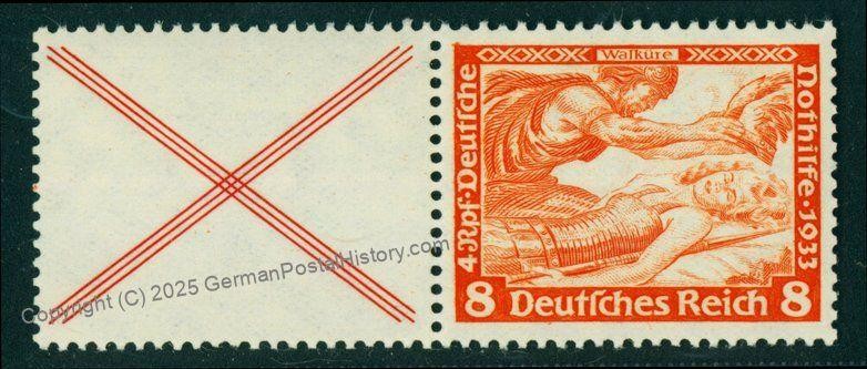 Germany Wagner Opera Music Mi W51 MNH Zusammendruck ZSD Se-Tenant 74957