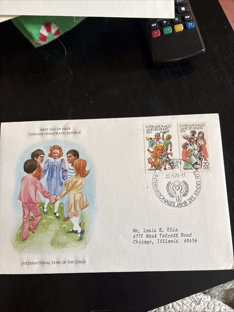 First Day Of Issue, German Democratic Republic International Year Of The Child ￼