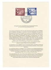 ETB – Berlin / BRD – Berlin – Complete Binder – 1956 to 1959 – 43 Sheets