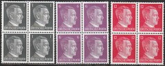 AUTHENTIC Historical Artifact Stamp Germany Block WWII 3rd Reich AH Hitler MNH