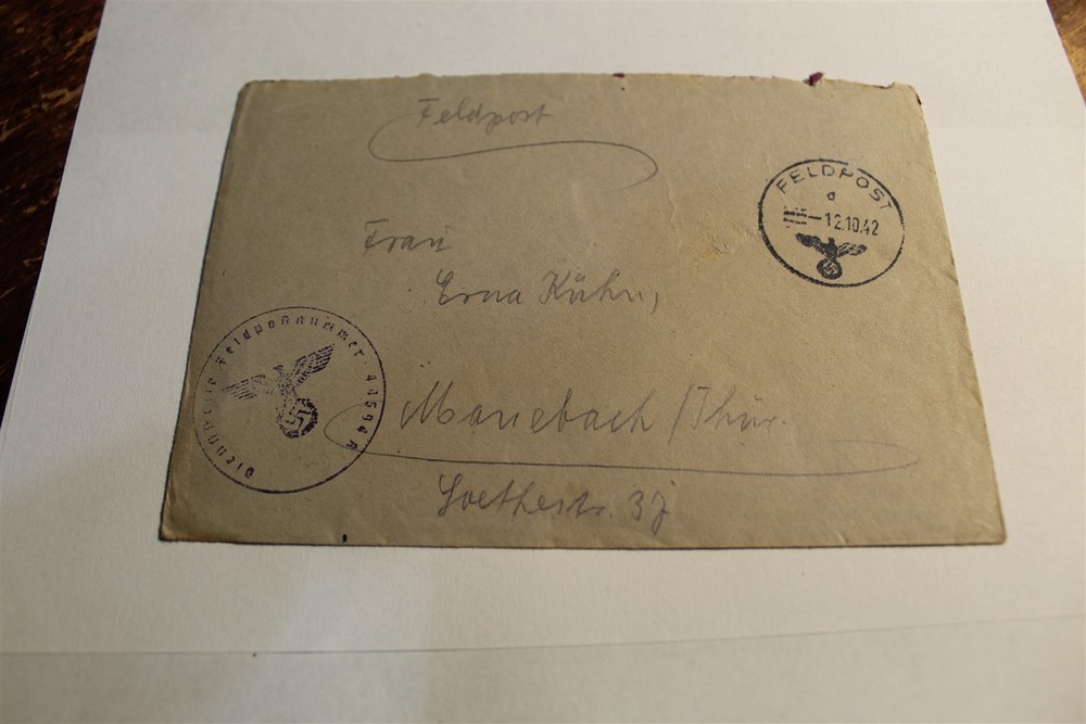 GERMANY WWII WORLD WAR II MILITARY FELDPOST COVER – LOT 17