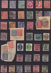 Lot Stamp Germany Reich Dienst Inflation Bayern Officials Dienstmarken U 1