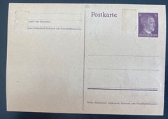 2 1944 Berlin Germany First day postcard Cover Forces complete Stamp set b257-6