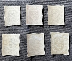 1951 Bundle MiNr. 123-138 kpl. Posthorn Set MLH OG Impeccable and Unsigned