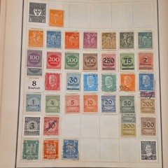 Germany Bund etc vf used MH MNH collections in High CAT