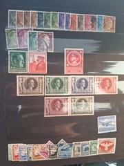 pre, during and post ww2 german stamps