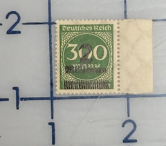 GERMANY ~ Deutrches Reich ~ 2 Millionen/300 Mark ~ Cancelled/Posted ~ c.1923