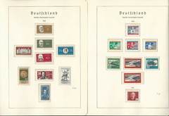 Germany DDR Stamp Collection on 17 Hingless Lighthouse Pages 1959-61, JFZ