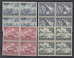 Germany 1943 Army Day Hero Memorial Day Semi-Postal Blocks B218-B229 MNH ZAYIX