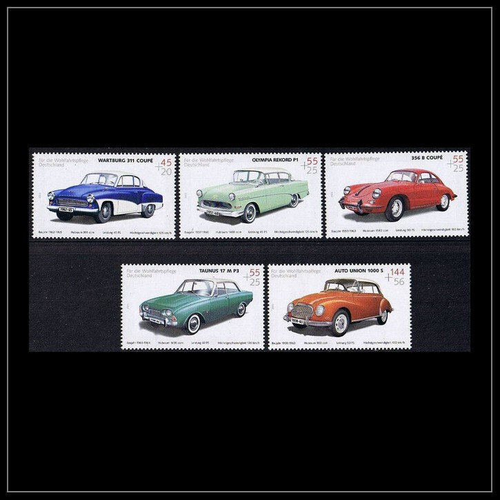 Germany 2003 (2362-2366) Cars