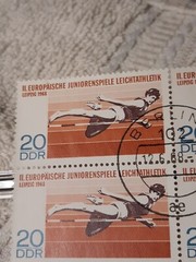 1968 Athletics,Leipzig ~ ,High jumping ,DDR , East Germany , GDR