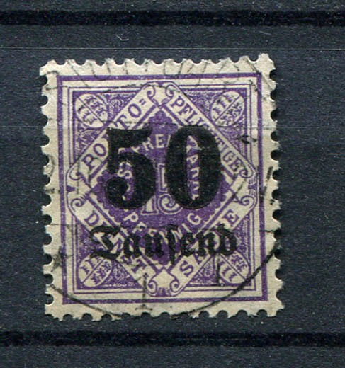 Wurttemberg : Michel D 175 – official stamp from 1923 – used